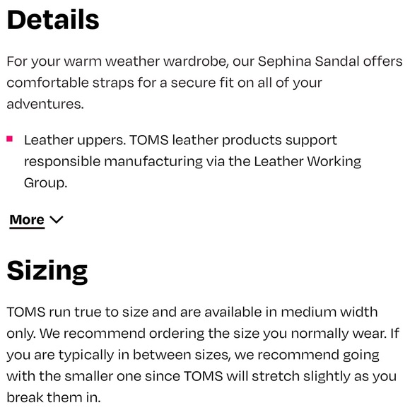 NWT TOMS Sephina Sandals - Picture 5 of 5